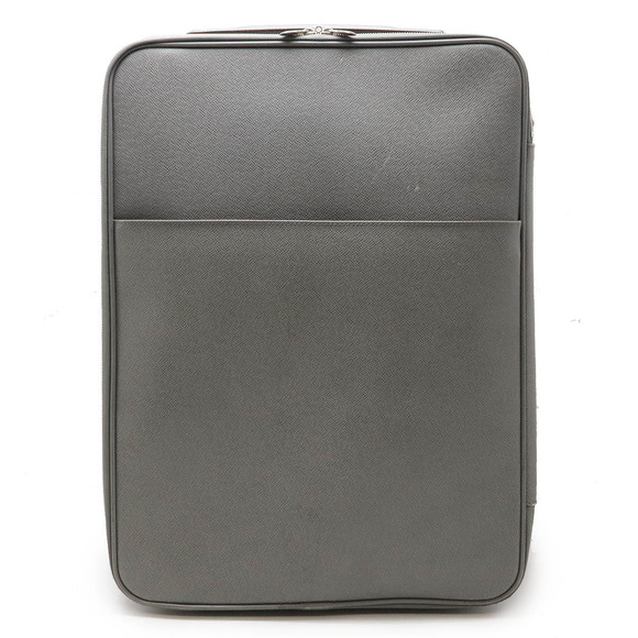 Louis Vuitton Gray Bag Carry Casters Glacier Travel Pegasus Suitcase Taiga - Picture 1 of 9